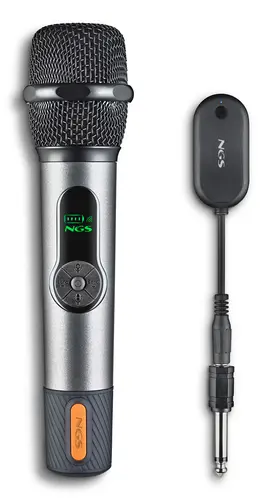 NGS MICROFONO DINAMICO SENZA FILO 2.4 GHZ
