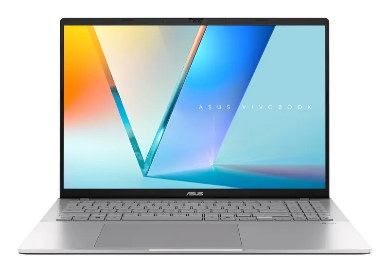 NOTEBOOK ASUS VIVOBOOK S16, CPU ULTRA 7 355, 16GB RAM, 512GB SSD, 16.0 OLED, WINDOWS 11 HOME COPILOT+ PC, SILVER, 3 ANNI GARANZIA PN
