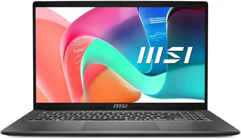 NOTEBOOK MSI MODERN CPU CORE 7 150U 16GB RAM DDR4 512GB SSD 15.6 IPS FHD TASTIERA RETROILLUMINATA WINDOWS 11 PRO GRAY