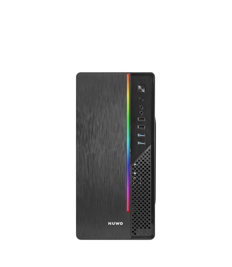 NUWO CASE OFFICE M-ATX ITAK I603 0.40MM SPCC USB3.0/2.0 12CM FRONT MESH SIDE MESH ALIMENTATORE 240W