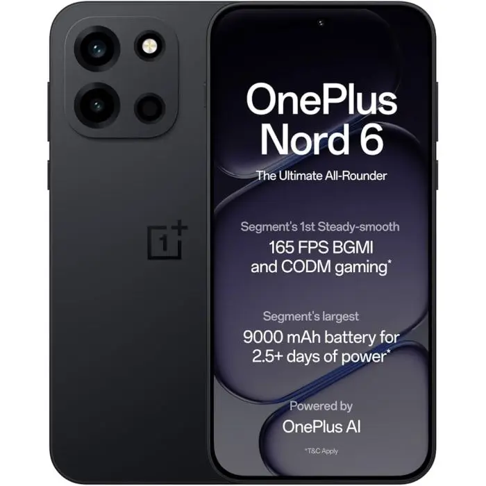 ONEPLUS NORD 6 8+256GB DS 5G BLACK OEM