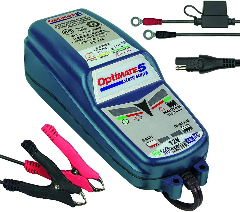 OptiMate 5 Start/Stop TM-221 Mantenitore 12V 4A