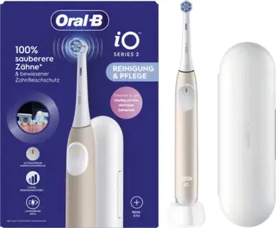 Oral-B 2 iO Adulto Spazzolino a vibrazione Rosa, Bianco