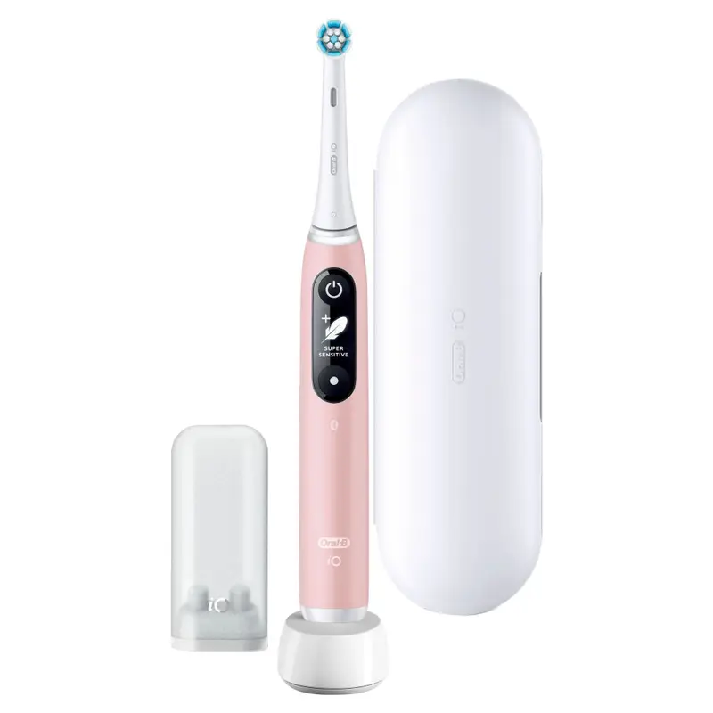 Oral-B 445197 spazzolino elettrico Adulto Spazzolino a vibrazione Rosa, Bianco