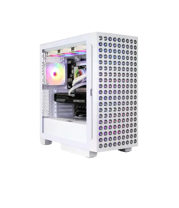 PC Gaming Hyrican COUGAR AIRFACE ECO WT (7548) Ryzen 7 9800X3D, raffreddamento a liquido, 64 GB RAM / 2 TB SSD, RTX 5080, Win11