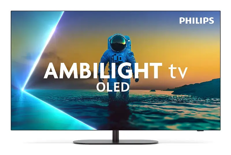 Philips Ambilight 55OLED810/12 TV 139,7 cm (55") 4K Ultra HD Smart TV Wi-Fi Grigio