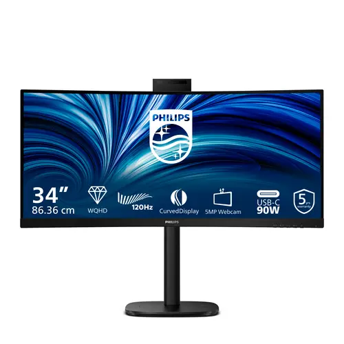 PHILIPS MONITOR CURVO 34 LED VA WQHD 21