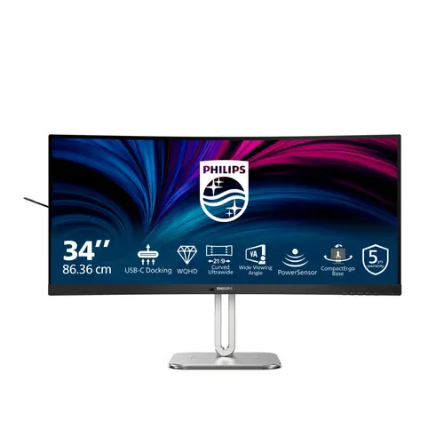 PHILIPS MONITOR CURVO 34 LED VA WQHD 21