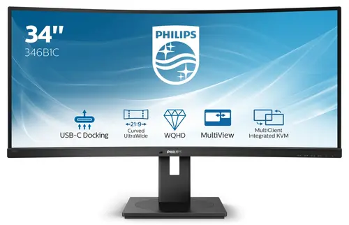 PHILIPS MONITOR CURVO 34 VA 21