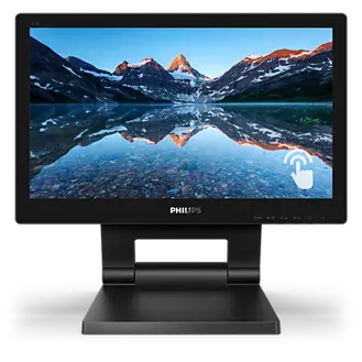 PHILIPS MONITOR TOUCH 15,6 1366x768, IP54, 1O PUNTI TOCCO, VGA/DVI/DP/HDMI, MULTIMEDIALE