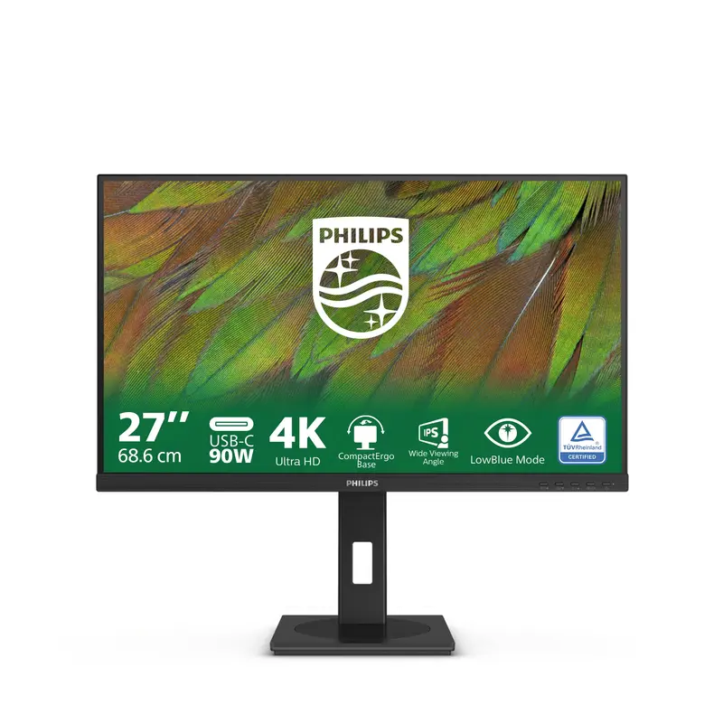 Philips Serie 3000 27B1U3900/00 Monitor PC 68,6 cm (27") 3840 x 2160 Pixel 4K Ultra HD LCD Nero