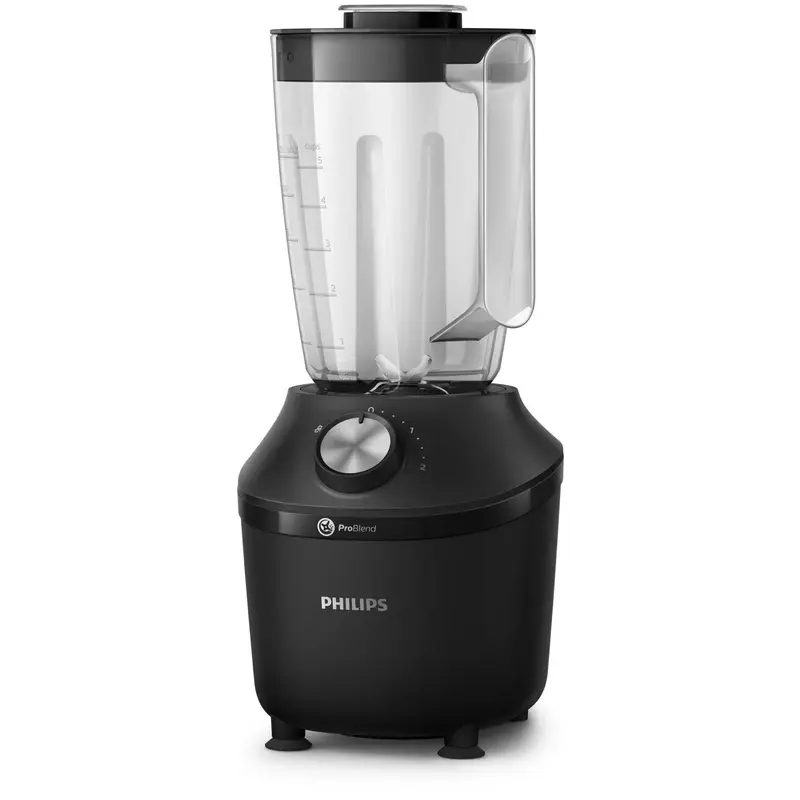 Philips Serie 3000 HR2191/01 frullatore 2 L Frullatore da tavolo 600 W Nero, Trasparente