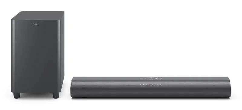 Philips TAB6100/10 altoparlante soundbar Grigio 2.1 canali 80 W