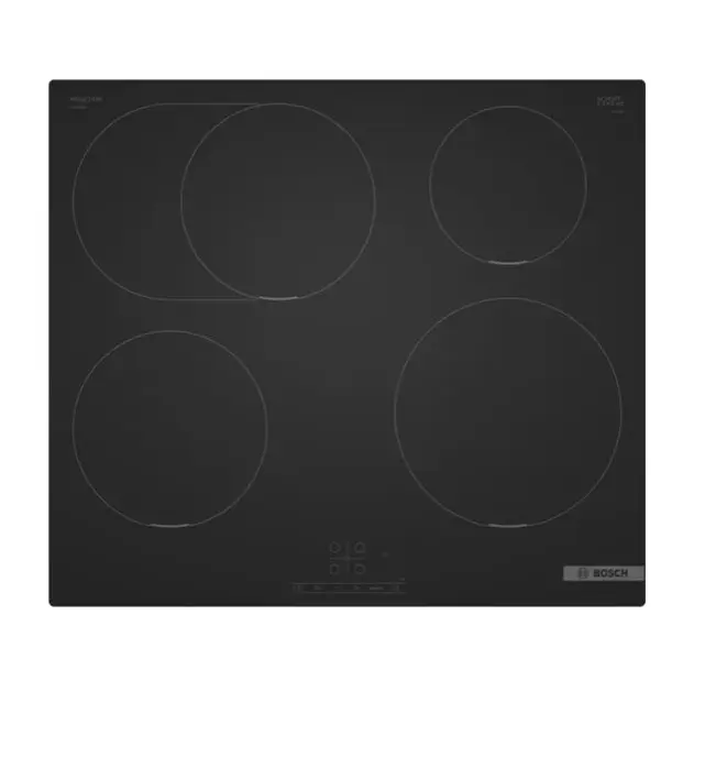 Piano cottura a induzione Bosch PIF61ABB5E Serie 4 da 60 cm nero