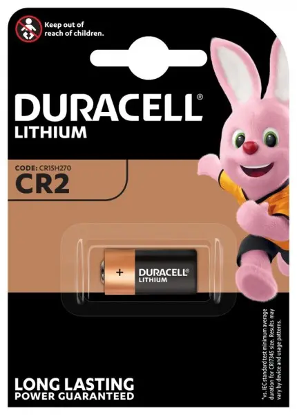Pila al litio duracell formato CR2 3 V
