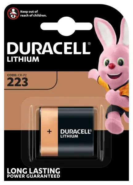 Pila al litio duracell formato dl 223 6 V