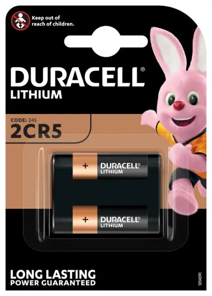 Pila al litio duracell formato DL245 6 V