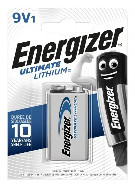 Pila al litio Energizer formato 9 V blister 1 pz.