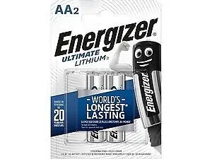 Pila al litio Energizer formato AA 1,5 V blister 2 pz.