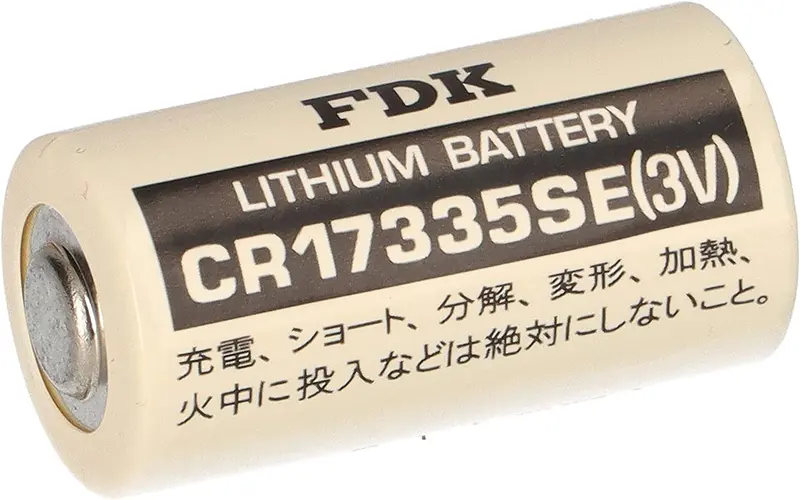 Pila al litio sanyo 3 V formato 2/3 A 17335se