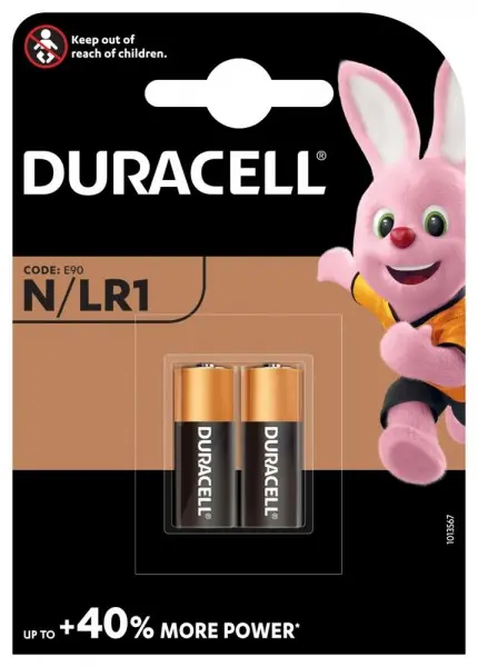 PILA ALCALINA DURACELL FORMATO MN9100 1,5 V blister 2 pz.