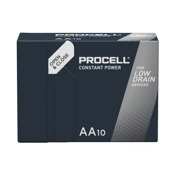 Pila Alcalina Duracell Procell AA 1,5 V – Confezione da 10