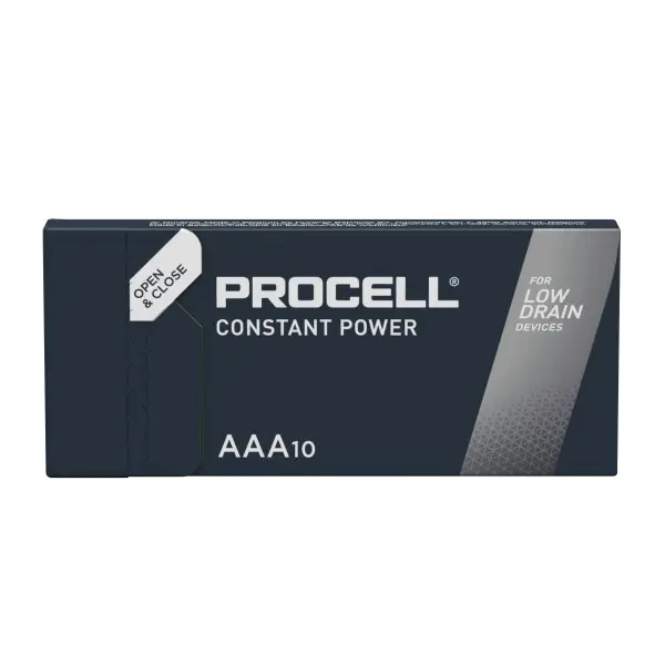 Pila Alcalina Duracell Procell AAA 1,5 V – Confezione da 10