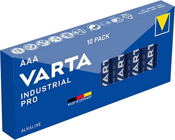 Pila alcalina VARTA formato AAA 10 pz. ind.