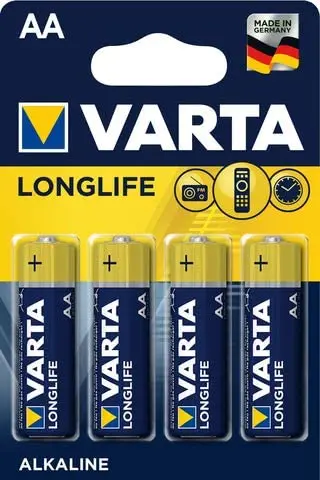 Pila alcalina VARTA pila formato AA blist 4 pz.