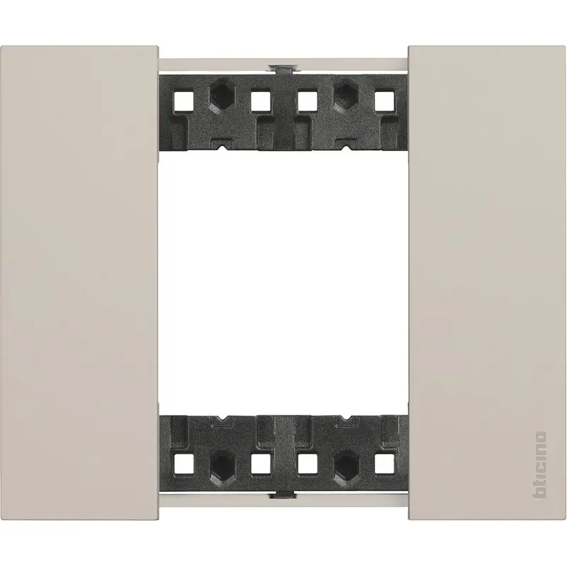 Placca Living Now 2 moduli - sabbia - materiale