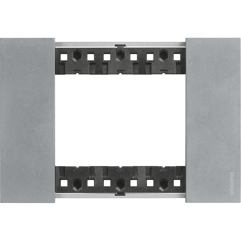 Placca Living Now 3 moduli - moon - materiale