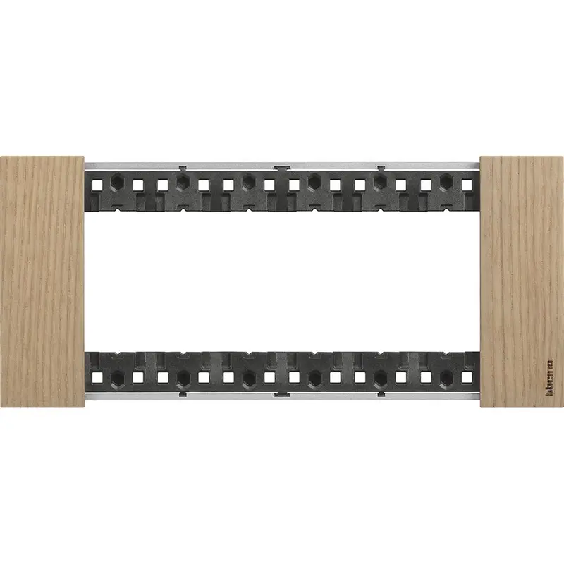 Placca Living Now 6 moduli - rovere - materiale