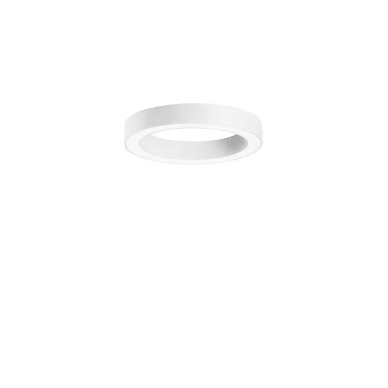 Plafoniera LED DEMOS bianca con diffusore in acrilico CCT 60 cm. LED-DEMOS-PL60-BCO