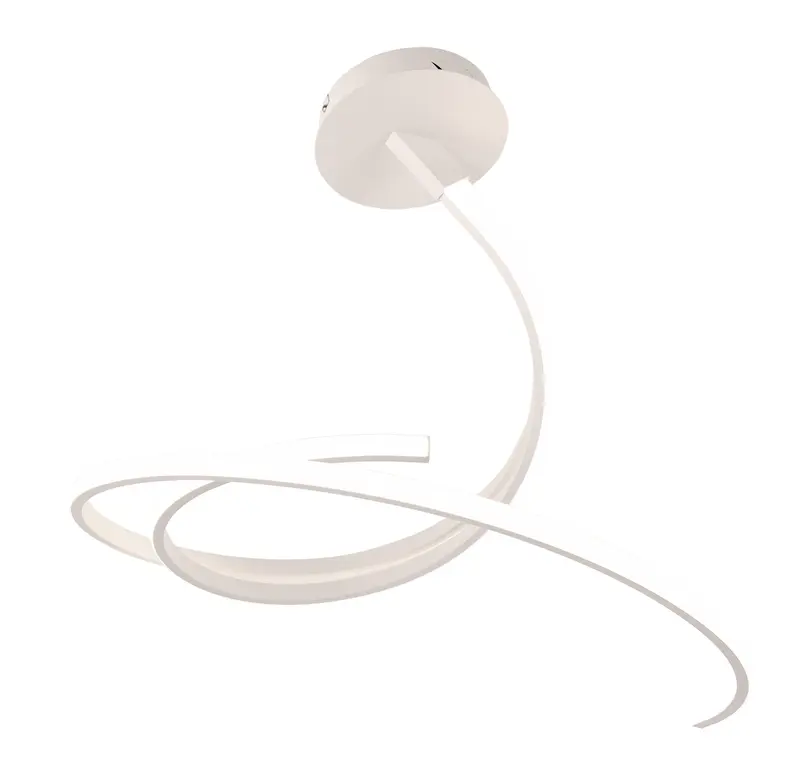 PLAFONIERA LED FANEUROPE KINETIC 40W 5440LM CCT 60X4X58CM COLORI BIANCO/NER/ORO LED-KINETIC