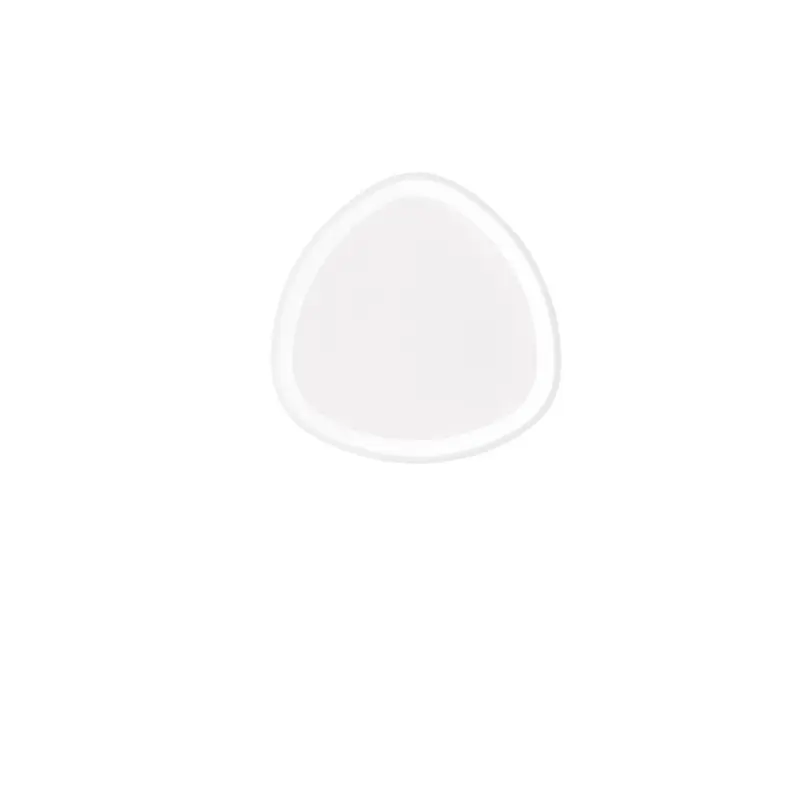 Plafoniera LED KLAPTON in alluminio bianco CCT 45 cm. LED-KLAPTON-PL45-BCO