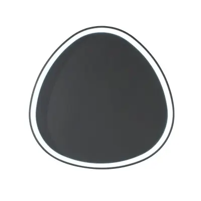 Plafoniera LED KLAPTON in alluminio nero CCT 85 cm. LED-KLAPTON-PL85-NER