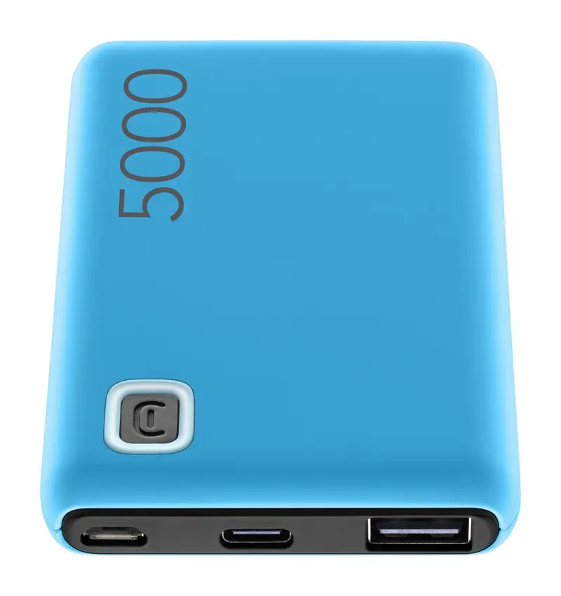 Powerbank cellularline 5000 blu
