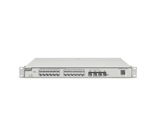 REYEE CLOUD SWITCH MANAGED GIGABIT L2, 24 PORTE GIGABIT RJ45, 4 SLOT SFP+ 10G, 19" RACK MOUNT