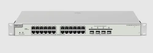 REYEE SWITCH POE 24 PORTE GIGABIT, LAYER 2+, CLOUD MANAGED, 4 PORTE UPLINK 10G SFP+, POE BUDGET 370W