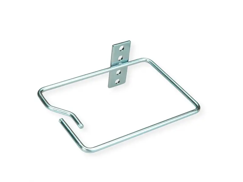 ROLINE 19" ANELLO GESTIONE CAVI, VERTICALE, 140X100MM, METALLO, MONTAGGIO SX, INGRESSO CAVI DX