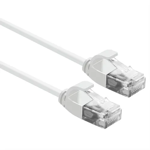 ROLINE CAVO UTP DATA CENTER PATCHCORD CAT.6A CLASS EA LSOH SLIM BIANCO 5M
