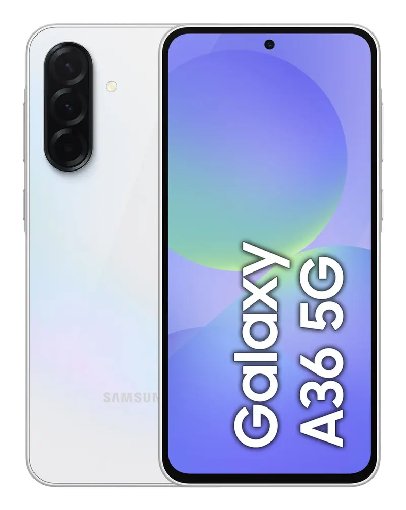 Samsung Galaxy A36 5G 17 cm (6.7") Doppia SIM Android 15 USB tipo-C 8 GB 256 GB 5000 mAh Bianco