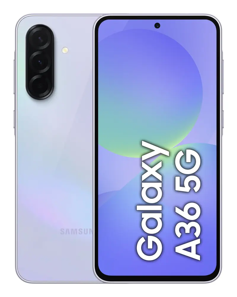 Samsung Galaxy A36 5G 17 cm (6.7") Doppia SIM Android 15 USB tipo-C 8 GB 256 GB 5000 mAh Lavanda