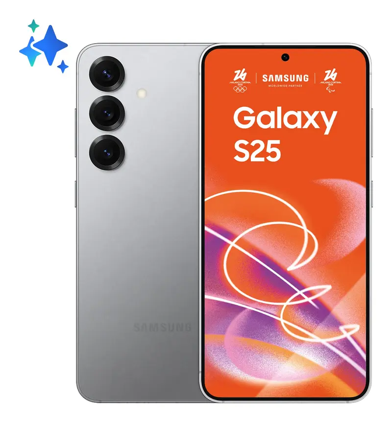 Samsung Galaxy S25 128GB Silver Shadow AI 6.2" AMOLED 50MP 12GB
