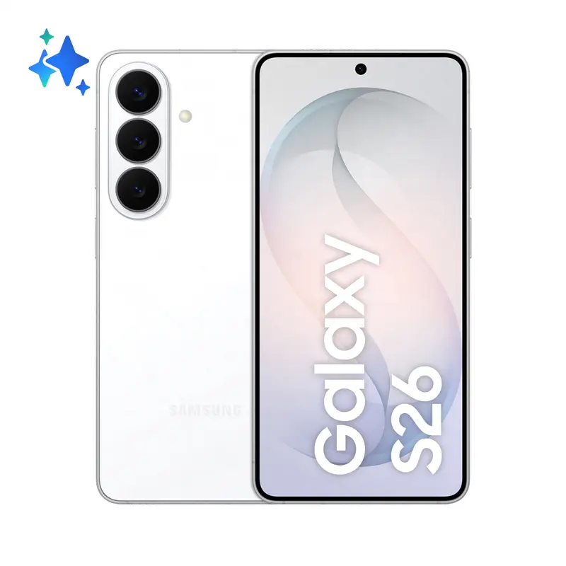 Samsung Galaxy S26 Smartphone AI, 256GB, Processore avanzato, Assistente Foto, Creative Studio, Camera 50 MP, 4300 mAh, White