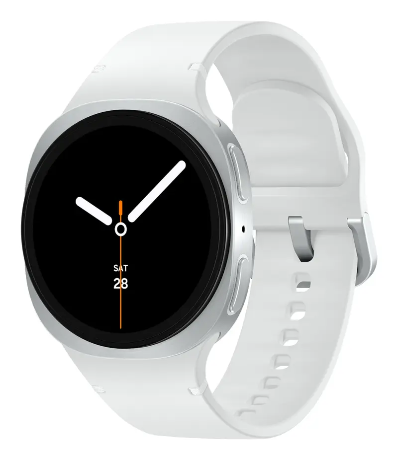 Samsung Galaxy Watch 8 3,3 cm (1.3") AMOLED 40 mm Digitale 438 x 438 Pixel Touch screen 4G Argento Wi-Fi GPS (satellitare)