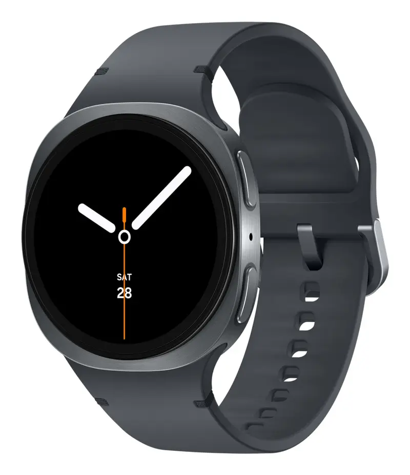 Samsung Galaxy Watch 8 3,3 cm (1.3") AMOLED 40 mm Digitale 438 x 438 Pixel Touch screen 4G Grafite Wi-Fi GPS (satellitare)