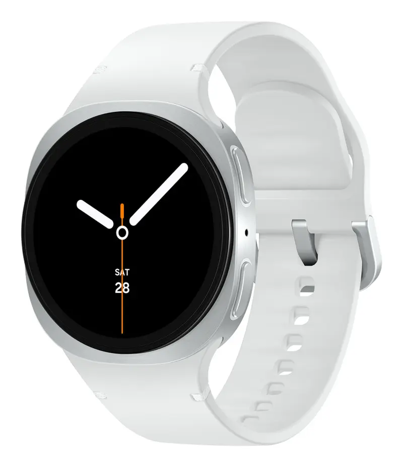 Samsung Galaxy Watch 8 3,3 cm (1.3") AMOLED 40 mm Digitale 438 x 438 Pixel Touch screen Argento Wi-Fi GPS (satellitare)