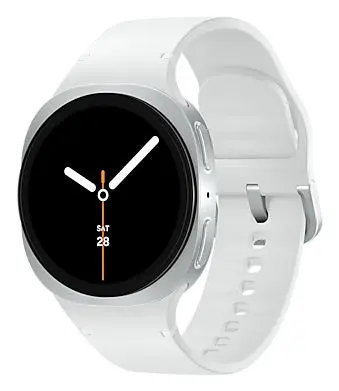 Samsung Galaxy Watch 8 3,3 cm (1.3") AMOLED 40 mm Digitale 438 x 438 Pixel Touch screen Argento Wi-Fi GPS (satellitare)