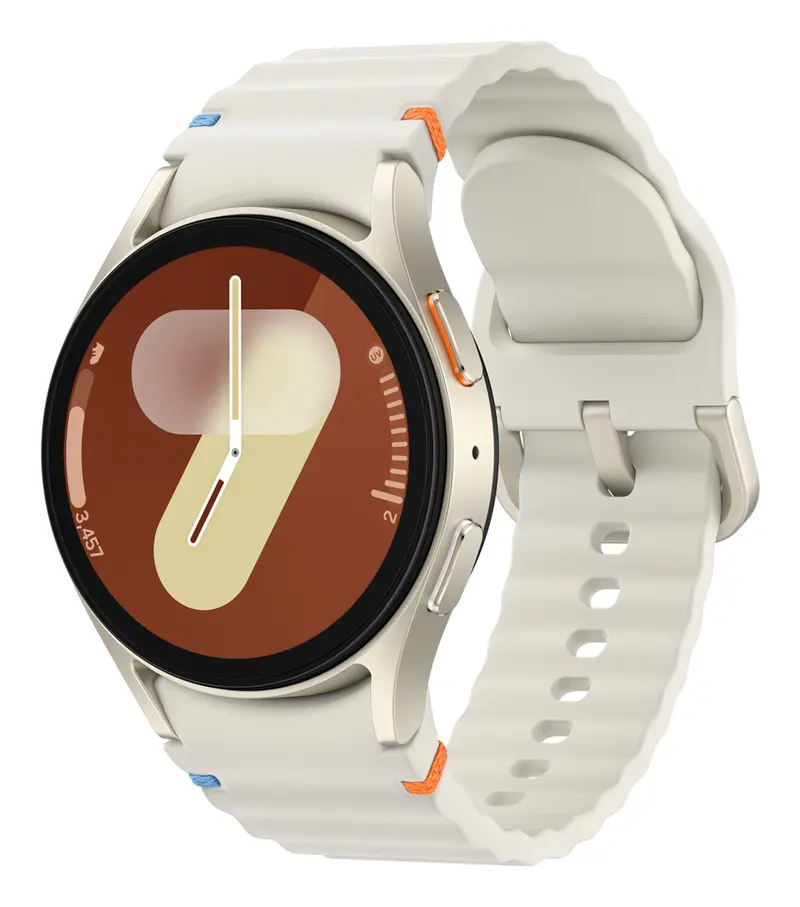 Samsung Galaxy Watch7 3,3 cm (1.3") AMOLED 40 mm Digitale 432 x 432 Pixel Touch screen 4G Crema Wi-Fi GPS (satellitare)